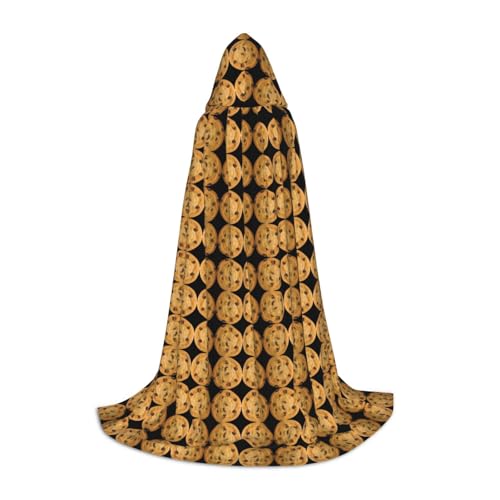 DEXNEL Chocolate Cookie Uni Kapuzenmantel, leichter Mantel für Karneval, Cosplay, Kostüme, Party-Requisiten von DEXNEL