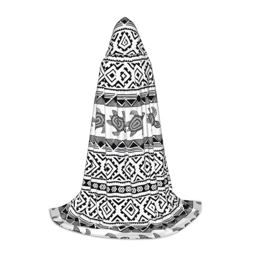 DEXNEL Ethnische Schildkröte, gestreift, Uni, mit Kapuze, leichter Mantel, Umhang für Karneval, Cosplay, Kostüme, Party-Requisiten DEXNEL Ethnische Schildkröte, gestreift, Uni, mit Kapuze, leichter Mantel, Umhang für Karneval, Cosplay, Kostüme, Party-Requisiten von DEXNEL