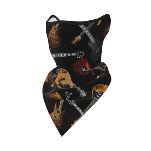 DEXNEL Gitarren Gesichtsmaske Sommer Abdeckung Schutz Sturmhaube Herren Damen für Strandaktivitäten von DEXNEL