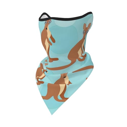 DEXNEL Lustig für Känguru Zoo Gesichtsmaske Sommer Abdeckung Schutz Sturmhaube Herren Damen für Strandaktivitäten DEXNEL Lustig für Känguru Zoo Gesichtsmaske Sommer Abdeckung Schutz Sturmhaube Herren Damen für Strandaktivitäten von DEXNEL