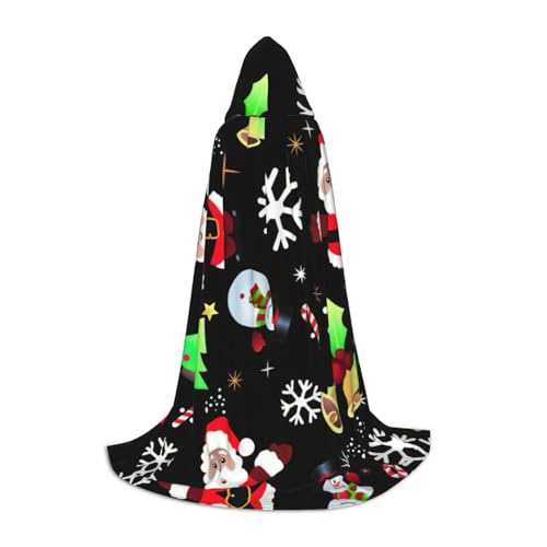 DEXNEL Merry Christmas Uni Kapuzenmantel, leichter Mantel für Karneval, Cosplay, Kostüme, Party-Requisiten DEXNEL Merry Christmas Uni Kapuzenmantel, leichter Mantel für Karneval, Cosplay, Kostüme, Party-Requisiten von DEXNEL