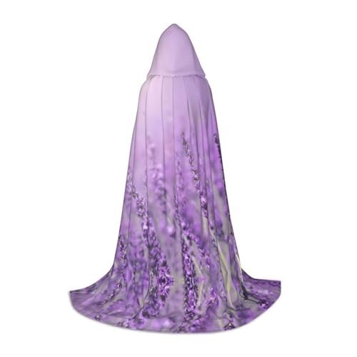 DEXNEL Romantischer violetter Lavendel-Bademantel, Uni, mit Kapuze, leicht, für Karneval, Cosplay, Kostüme, Party-Requisiten DEXNEL Romantischer violetter Lavendel-Bademantel, Uni, mit Kapuze, leicht, für Karneval, Cosplay, Kostüme, Party-Requisiten von DEXNEL