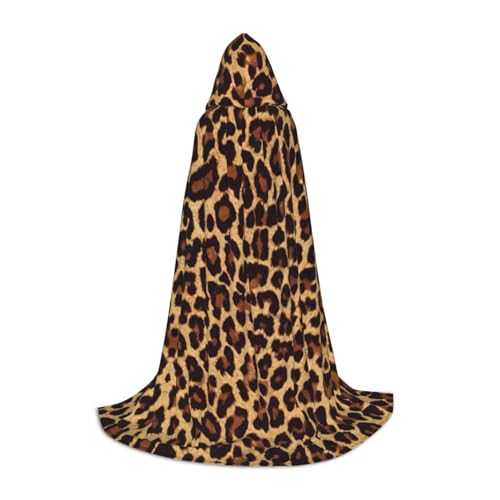 DEXNEL Uni-Kapuzenmantel mit Leopardenmuster, leicht, für Karneval, Cosplay, Kostüme, Party-Requisiten DEXNEL Uni-Kapuzenmantel mit Leopardenmuster, leicht, für Karneval, Cosplay, Kostüme, Party-Requisiten von DEXNEL