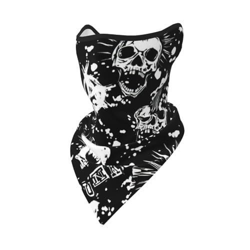 DEXNEL Weiße Punk-Totenkopf-Gesichtsmaske, Sommerabdeckung, Schutz, Sturmhaube, für Herren und Damen, für Strandaktivitäten DEXNEL Weiße Punk-Totenkopf-Gesichtsmaske, Sommerabdeckung, Schutz, Sturmhaube, für Herren und Damen, für Strandaktivitäten von DEXNEL