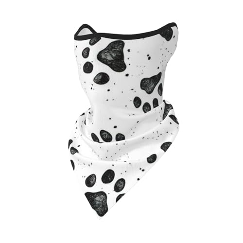 Gesichtsmaske mit Hundepfotenmuster, Sommerabdeckung, Schutz, Sturmhaube, für Herren und Damen, für Strandaktivitäten Gesichtsmaske mit Hundepfotenmuster, Sommerabdeckung, Schutz, Sturmhaube, für Herren und Damen, für Strandaktivitäten von DEXNEL