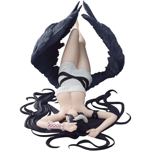 Albedo Anime Figur Statue Albedo Actionfigur PVC Modell Desktop Dekoration Geschenke 20cm von DEXSHUN
