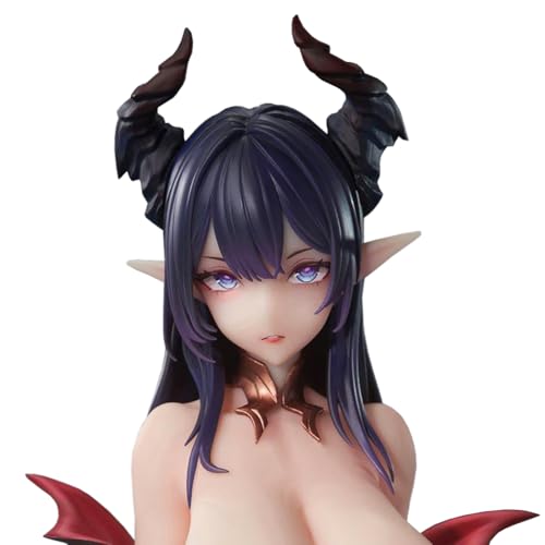Anime Illustration Figur The Witch of Desire-Liliana Manga Original Painting Modell Statue mit Austauschbarem Zubehör PVC Desktop Dekoration Weihnachts Sammlerstücke Geschenk 32cm von DEXSHUN
