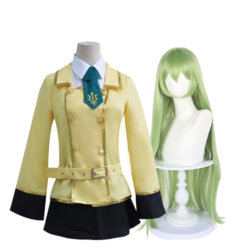 CC Cosplay Kostüm Uniformen Anime CC Freizeitkleidung Kurze Röcke mit Perücke Halloween Kostüme Set für Erwachsene Damen CC Cosplay Kostüm Uniformen Anime CC Freizeitkleidung Kurze Röcke mit Perücke Halloween Kostüme Set für Erwachsene Damen von DEXSHUN