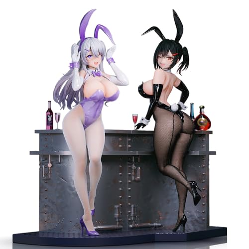 DEXSHUN 2PCS Anime Figuren Bunny Girl XiYa/Rin Anime Illustration Original Painting Mädchen Figure Anime Girl Statue PVC Modell Deskto Dekoration Geschenk Sammlerstück 28cm DEXSHUN 2PCS Anime Figuren Bunny Girl XiYa/Rin Anime Illustration Original Painting Mädchen Figure Anime Girl Statue PVC Modell Deskto Dekoration Geschenk Sammlerstück 28cm von DEXSHUN