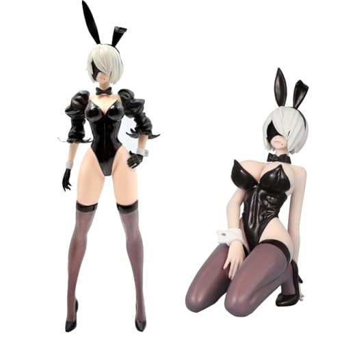 DEXSHUN 2pcs 2B Figur Anime No.2 Type B Bunny Girl Figur PVC Statue Modell Ornamente Dekoration Sammlung Geschenke für Fans DEXSHUN 2pcs 2B Figur Anime No.2 Type B Bunny Girl Figur PVC Statue Modell Ornamente Dekoration Sammlung Geschenke für Fans von DEXSHUN