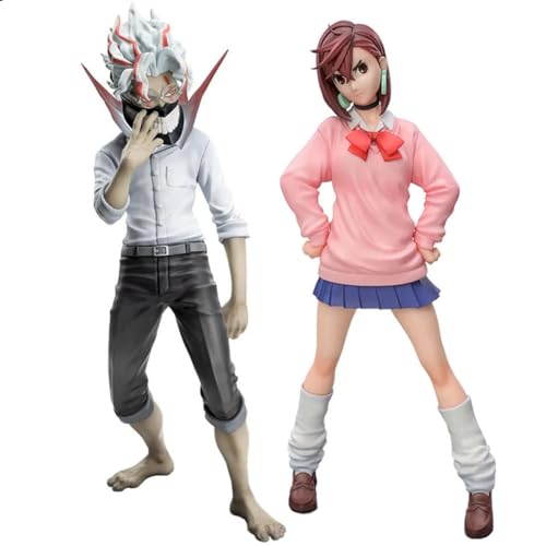 DEXSHUN 2pcs Anime Figuren Ayase Momo/Okarun Figur Anime Figur Modell Cartoon Statue PVC Modell Dekoration Sammlerstück Geschenk von DEXSHUN