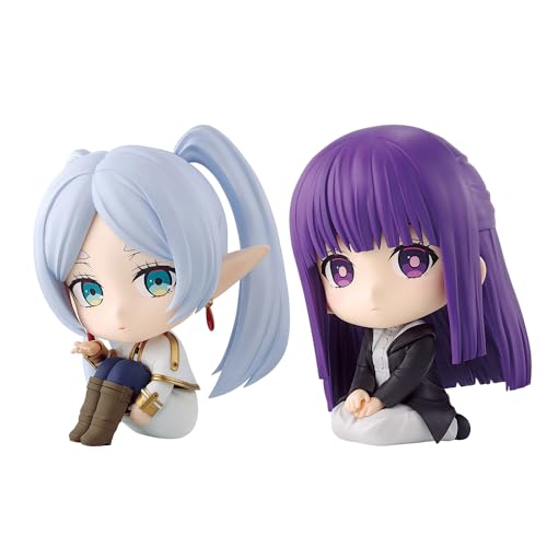 DEXSHUN 2pcs Anime Figuren Frieren/Fern Figur Anime Look Up Figure PVC Modell Statue Sammlungen Dekorationen Geschenke 11cm DEXSHUN 2pcs Anime Figuren Frieren/Fern Figur Anime Look Up Figure PVC Modell Statue Sammlungen Dekorationen Geschenke 11cm von DEXSHUN