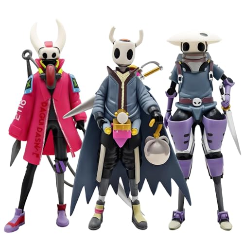 DEXSHUN 3pcs Anime Figuren Hollow Figur Quirrel Spiel Figur Modell Cartoon Statue PVC Modell Ornament Sammlerstück Dekoration Geschenke DEXSHUN 3pcs Anime Figuren Hollow Figur Quirrel Spiel Figur Modell Cartoon Statue PVC Modell Ornament Sammlerstück Dekoration Geschenke von DEXSHUN
