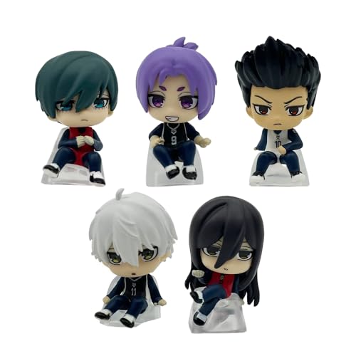 DEXSHUN 5pcs Isagi Yoichi Figur Anime Figuren Cartoon Mini Figur Modell PVC Statue Collectible Desktop Ornament Geschenk DEXSHUN 5pcs Isagi Yoichi Figur Anime Figuren Cartoon Mini Figur Modell PVC Statue Collectible Desktop Ornament Geschenk von DEXSHUN