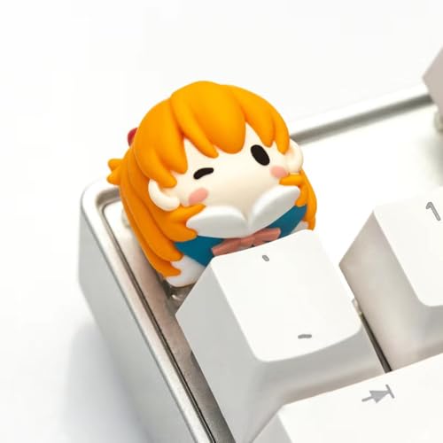 DEXSHUN Anime Cartoon Keycaps Asuka Langley Soryu Mechanische Tastatur Tastenkappen Anime Figur Asuka Langley Soryu Tastenkappen Harzig Gaming Tastenkappe Keyboard Accessories Sammlerstücke Geschenke DEXSHUN Anime Cartoon Keycaps Asuka Langley Soryu Mechanische Tastatur Tastenkappen Anime Figur Asuka Langley Soryu Tastenkappen Harzig Gaming Tastenkappe Keyboard Accessories Sammlerstücke Geschenke von DEXSHUN