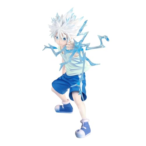 DEXSHUN Anime Figure Killua Zaoldyeck Actionfigur, 13cm, Anime Stehende Figure Statue, PVC, Dekoration Sammlerstück Geschenk für Anime Fans DEXSHUN Anime Figure Killua Zaoldyeck Actionfigur, 13cm, Anime Stehende Figure Statue, PVC, Dekoration Sammlerstück Geschenk für Anime Fans von DEXSHUN