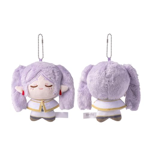 DEXSHUN Anime Frieren Plüsch Figur Schoolbag Anhänger Himmel Niedliches Cartoon Keychain Kuscheltier für Sofa Schlafzimmer Home Dekorationen Sammlerstücke Geschenke 10 cm DEXSHUN Anime Frieren Plüsch Figur Schoolbag Anhänger Himmel Niedliches Cartoon Keychain Kuscheltier für Sofa Schlafzimmer Home Dekorationen Sammlerstücke Geschenke 10 cm von DEXSHUN