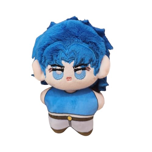 DEXSHUN Anime Jonathan Joestar Plüsch Figur Schoolbag Anhänger Niedliches Cartoon Keychain Kuscheltier für Schlafzimmer Home Dekorationen Sammlerstücke Geschenke 10 cm von DEXSHUN