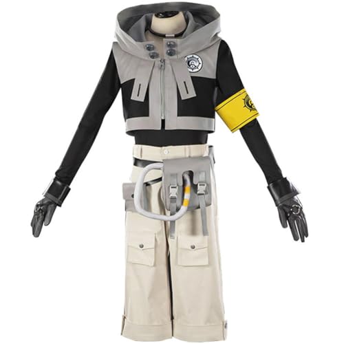 DEXSHUN Anime Rudo·Surebrec Cosplay Kostüm Cartoon Charakter Rudo·Surebrec Kampfanzug Kostüm Kopfbedeckung Halloween Outfit für Halloween Karneval Party von DEXSHUN
