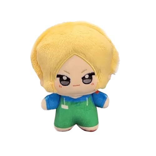 DEXSHUN Asakura Shin Figur Anime Plüsch Figur Niedliches Kuscheltier für Sofa Schlafzimmer Home Dekorationen Sammlerstücke Geschenke 10 cm von DEXSHUN