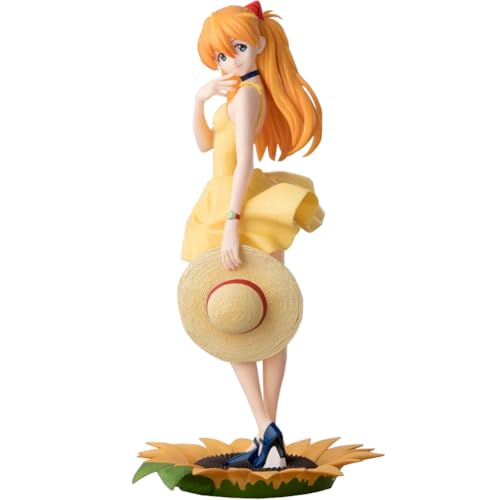 DEXSHUN Asuka Langley Soryu Figur Anime Modell Figur Niedliche Cartoon Charaktere Modell PVC Statue Desktop Dekoration Sammlung Geschenke 24cm DEXSHUN Asuka Langley Soryu Figur Anime Modell Figur Niedliche Cartoon Charaktere Modell PVC Statue Desktop Dekoration Sammlung Geschenke 24cm von DEXSHUN