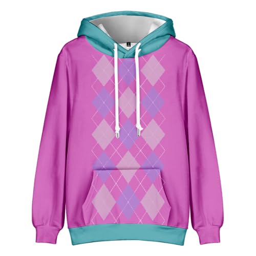 DEXSHUN Baby Saja Hoodie Anime Baby Saja/Rumi/Jinu/Abby/Romance Cosplay Kostüm 3D-Druck Sweatshirt Langarm Hoodie für Teenager Erwachsene von DEXSHUN