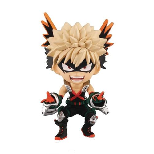 DEXSHUN Bakugou Katsuki Figur Anime MHA Figur Mini Cartoon Charakter Statue Modell PVC Sammlerstücke Desktop Dekoration 8cm DEXSHUN Bakugou Katsuki Figur Anime MHA Figur Mini Cartoon Charakter Statue Modell PVC Sammlerstücke Desktop Dekoration 8cm von DEXSHUN