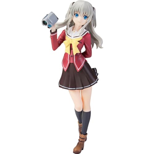 DEXSHUN Charlotte Tomori Nao Figur Niedliche Manga Mädchen JK Anime Figuren PVC Desktop Dekoration Geschenke 20cm von DEXSHUN