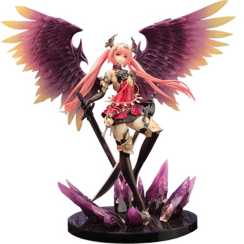 DEXSHUN Dark Angel Olivia Figur, Anime Actionfigur, Illustration, mit Flügeln und Sockel, Anime Figur Modell, 28 cm, PVC, Dekoration, Sammlerstück, Geschenk DEXSHUN Dark Angel Olivia Figur, Anime Actionfigur, Illustration, mit Flügeln und Sockel, Anime Figur Modell, 28 cm, PVC, Dekoration, Sammlerstück, Geschenk von DEXSHUN