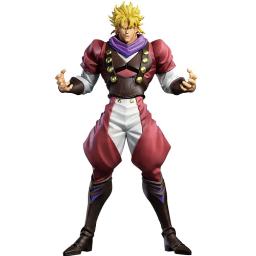 DEXSHUN Dio Brando Figur Anime Figurn Manga Modell PVC Desktop Ornaments Decration Geschenke Sammlerstück für Fans 22cm von DEXSHUN