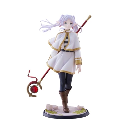 DEXSHUN Frieren Figur Modell Frieren Stezende Actionfigur Anime Mädchen Statue PVC Ornamente Sammlerstück Dekorationen Geschenke 22.5cm DEXSHUN Frieren Figur Modell Frieren Stezende Actionfigur Anime Mädchen Statue PVC Ornamente Sammlerstück Dekorationen Geschenke 22.5cm von DEXSHUN