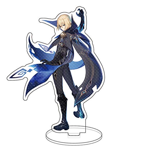 DEXSHUN Ganyu Stehende Figur Klee Aufsteller Acryl Aufsteller Modellsammlungen Doppelseitiger Anime Druck Acryl Desktop Ornamente 15cm von DEXSHUN