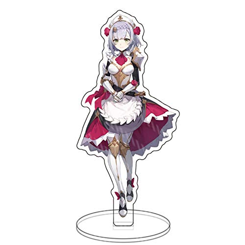 DEXSHUN Ganyu Stehende Figur Klee Aufsteller Acryl Aufsteller Modellsammlungen Doppelseitiger Anime Druck Acryl Desktop Ornamente 15cm von DEXSHUN