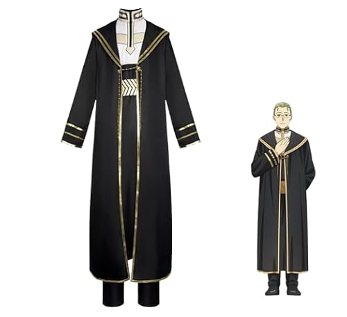 DEXSHUN Heiter Cosplay Kostüm Komplettes Set Anime Halloween Uniformen Outfits Rollenspiel Anzug für Erwachsene Herren von DEXSHUN