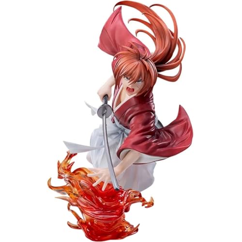 DEXSHUN Himura Kenshin Actionfigur Anime Figur Cartoon Chararkter Modell Himura Kenshin Sammlerstatue 15cm PVC Skulptur Dekoration Sammlerstück Geschenk für Anime Fans DEXSHUN Himura Kenshin Actionfigur Anime Figur Cartoon Chararkter Modell Himura Kenshin Sammlerstatue 15cm PVC Skulptur Dekoration Sammlerstück Geschenk für Anime Fans von DEXSHUN