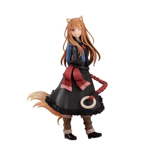 DEXSHUN Holuo Figur Anime Figuren Niedlich Katzenmädchen Modell Anime Statue 17cm PVC Modellfigur Ornamente Sammlerstücke von DEXSHUN