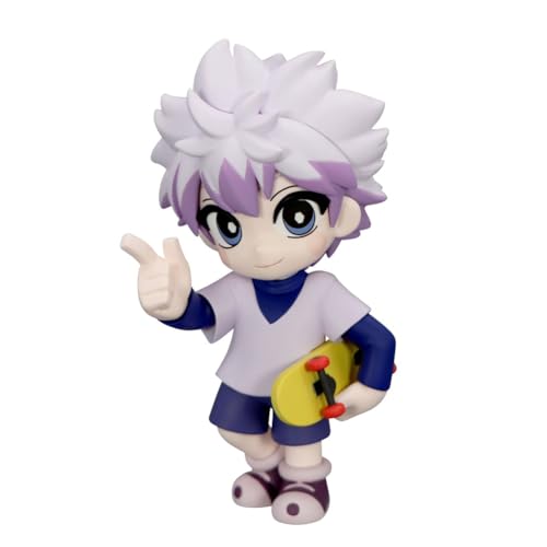 DEXSHUN Killua Zaoldyeck Figur Anime Mini Modell Killua Zaoldyeck Sitzende Pose PVC Statue Manga Sammlung Decoration Geschenk 11cm, Vollfarbe DEXSHUN Killua Zaoldyeck Figur Anime Mini Modell Killua Zaoldyeck Sitzende Pose PVC Statue Manga Sammlung Decoration Geschenk 11cm, Vollfarbe von DEXSHUN