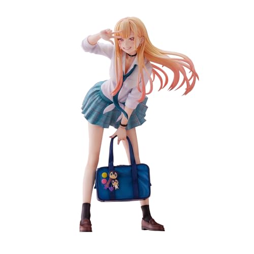 DEXSHUN Kitagawa Marin Figur Anime Figur Modell JK Mädchen Kitagawa Marin Statue PVC Statue Modell Desktop Ornamente 21cm DEXSHUN Kitagawa Marin Figur Anime Figur Modell JK Mädchen Kitagawa Marin Statue PVC Statue Modell Desktop Ornamente 21cm von DEXSHUN