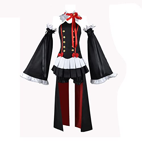 DEXSHUN Krul Tepes Cosplay Kostüm Outfit Anime Cosplay Kostüme Rollenspiel Uniform Komplettes Set Halloween Rollenspiel Party Uniform Anzug Outfits Geschenke für Damen DEXSHUN Krul Tepes Cosplay Kostüm Outfit Anime Cosplay Kostüme Rollenspiel Uniform Komplettes Set Halloween Rollenspiel Party Uniform Anzug Outfits Geschenke für Damen von DEXSHUN