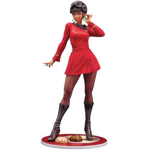 DEXSHUN Nyota Uhura Figur Figur Anime Charakter Nyota Uhura Modell Statue PVC Desktop Dekoration Sammlerstücke Ornamente 22cm von DEXSHUN