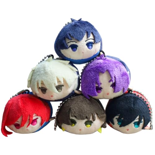 DEXSHUN Seishiro Nagi Plüschfigur Anime Rin Itoshi Schoolbag Anhänger Anime Bachira Meguru Plüschpuppe Keychain Kuscheltier für Sofa Schlafzimmer Home Dekorationen Sammlerstücke Geschenke 5cm DEXSHUN Seishiro Nagi Plüschfigur Anime Rin Itoshi Schoolbag Anhänger Anime Bachira Meguru Plüschpuppe Keychain Kuscheltier für Sofa Schlafzimmer Home Dekorationen Sammlerstücke Geschenke 5cm von DEXSHUN
