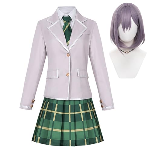 DEXSHUN SoyoNagasaki Cosplay Kostüm Anon Chihaya Uniform Set Rollenspiel Halloween Anime Karneval Party Outfit für Mädchen DEXSHUN SoyoNagasaki Cosplay Kostüm Anon Chihaya Uniform Set Rollenspiel Halloween Anime Karneval Party Outfit für Mädchen von DEXSHUN