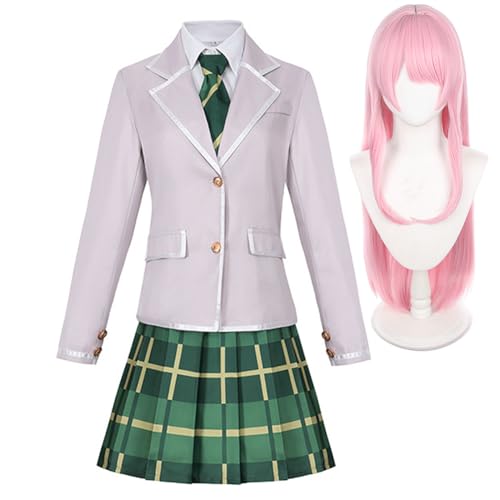 DEXSHUN SoyoNagasaki Cosplay Kostüm Anon Chihaya Uniform Set Rollenspiel Halloween Anime Karneval Party Outfit für Mädchen DEXSHUN SoyoNagasaki Cosplay Kostüm Anon Chihaya Uniform Set Rollenspiel Halloween Anime Karneval Party Outfit für Mädchen von DEXSHUN