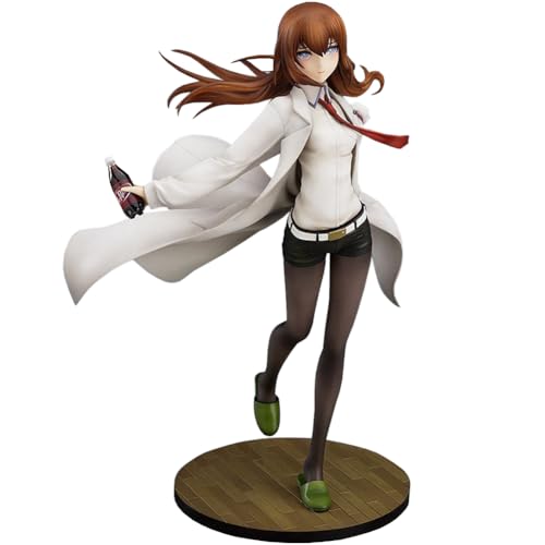 DEXSHUN Steins Gate Figur Makise Kurisu Anime Figur Statue Cartoon Charakter Modell PVC Desktop Dekoration Sammlung Geschenke 21cm DEXSHUN Steins Gate Figur Makise Kurisu Anime Figur Statue Cartoon Charakter Modell PVC Desktop Dekoration Sammlung Geschenke 21cm von DEXSHUN