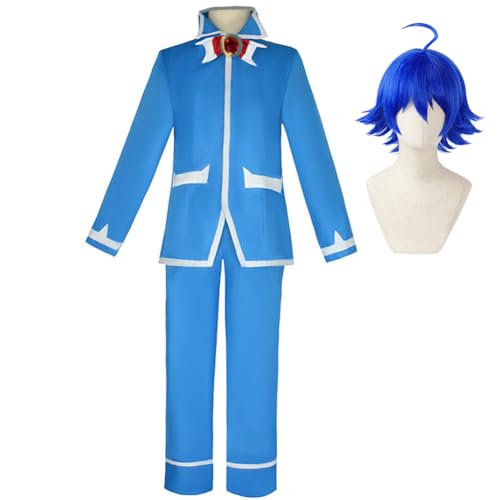 DEXSHUN SuzukiIruma Cosplay Kostüm Anime Cosplay Outfits Iruma Uniform Verkleidung Anzug Halloween Karneval Party Kleidung Zubehör Komplettset DEXSHUN SuzukiIruma Cosplay Kostüm Anime Cosplay Outfits Iruma Uniform Verkleidung Anzug Halloween Karneval Party Kleidung Zubehör Komplettset von DEXSHUN