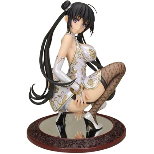 DEXSHUN Tougetsu Matsuri Figur Anime Original Painting Cheongsam Figur Modell PVC Statue Sammlung Display Ornamente Desktop Dekorationen 16cm von DEXSHUN