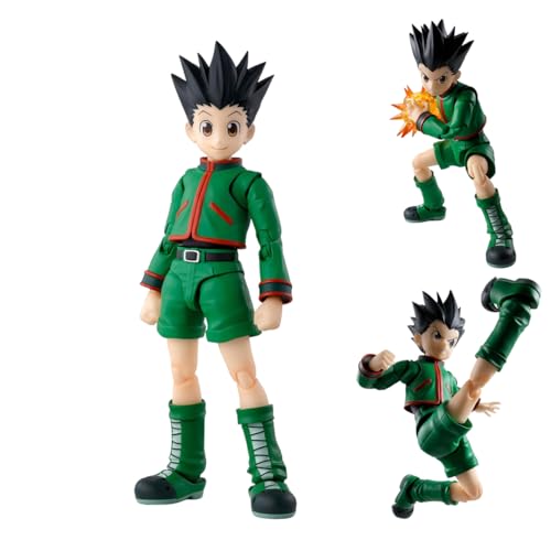 Gon Freecss Figur hxh Gon Anime Action Figure mit Austauschbares Zubehör PVC Modell Statue Sammlerstück Desktop Ornamente Heimdekoration Geschenke 13.5cm Gon Freecss Figur hxh Gon Anime Action Figure mit Austauschbares Zubehör PVC Modell Statue Sammlerstück Desktop Ornamente Heimdekoration Geschenke 13.5cm von DEXSHUN
