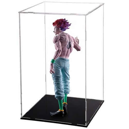 Hisoka Figur Anime Figuren Hisoka Große Statue mit Acryl Display-Box PVC Modell Anime Sammlung Geschenke Ornament von DEXSHUN
