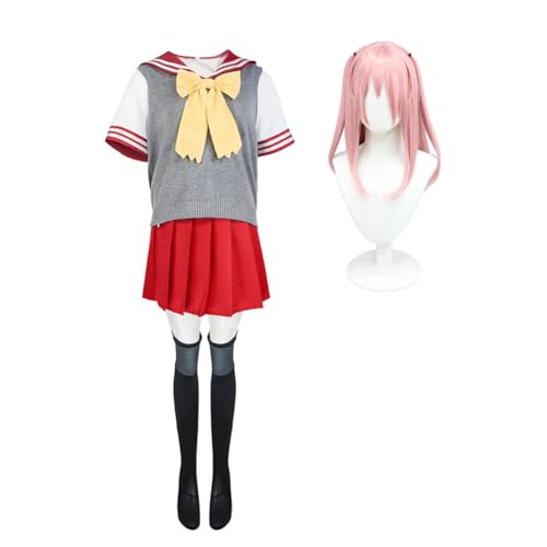 Inui Sajuna Cosplay Kostüm Anime JK Uniform Outfits Halloween Karneval Party Kostüm Komplettes Set für Erwachsene Damen von DEXSHUN