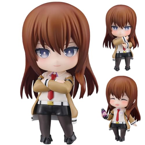 Makise Kurisu Figur Anime Action Figur Modell Kawaii Manga Statue mit Austauschbares Zubehör PVC Desktop Ornamente Decoration Sammlerstücke Geschenke 10cm Makise Kurisu Figur Anime Action Figur Modell Kawaii Manga Statue mit Austauschbares Zubehör PVC Desktop Ornamente Decoration Sammlerstücke Geschenke 10cm von DEXSHUN
